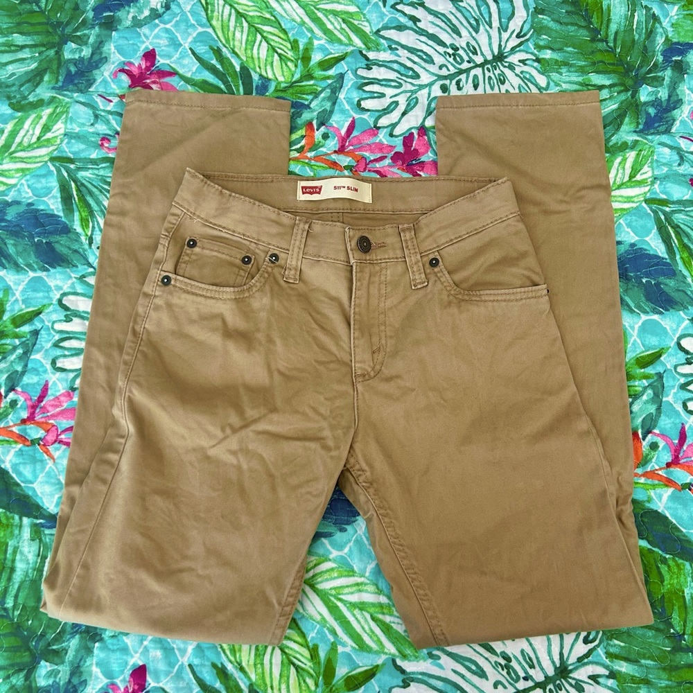Boys casual khaki Levi’s